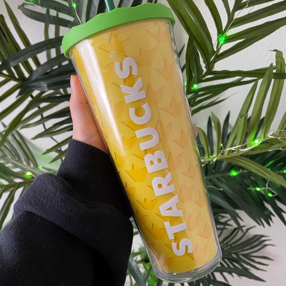Pineapple Venti Starbucks Tumbler 2014, great condition - Picture 1 of 6